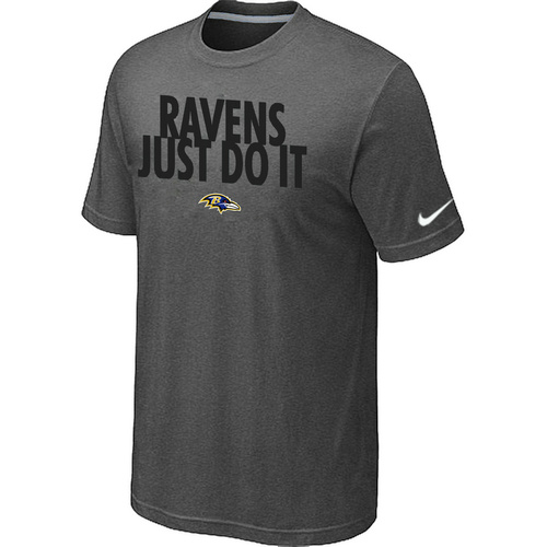 Nike Baltimore Ravens "Just Do It" NFL T-Shirt - Dark Grey